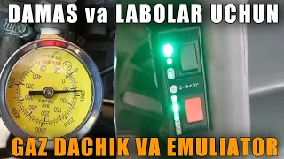 Damas va Labolarga "Emuliator" Yani Gaz va Benzin Elektron Kluchatel qo'yish