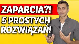 DOMOWE SPOSOBY NA ZAPARCIA! 5 SPOSOBÓW JAK POPRAWIĆ TRAWIENIE! SZYBKI SPOSÓB NA ZAPARCIA!