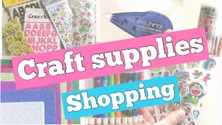 Crawford market shopping haul/ craft supplies haul market/ MISS CREATIVE