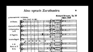 Also Sprach Zarathustra: 1 - Richard Strauss | Score and Audio