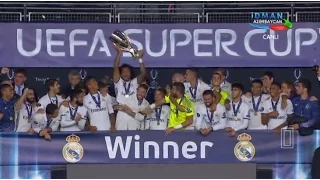 Real Madrid 3-2 Sevilla All Goals Super Cup 08.09.2016 Highlights