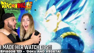 VEGETA ASCENDS TO SUPER SAIYAN BLUE EVOLVED!! Girlfriend's Reaction DBS Episode 123