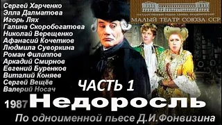 🎭Недоросль. Часть 1.