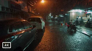 The Night Kochi City flooded within minutes | Walking in Heavy thunderstorm and cloudburst