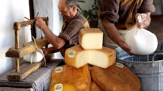 QUESO artesano. Elaboración tradicional (y actual) de este alimento | 1998 | Documental