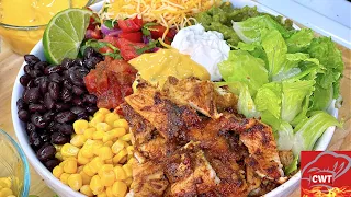 Chicken Chipotle Bowl Recipe | Homemade Chipotle Burrito Bowl