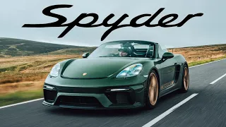 Porsche 718 Spyder - First Drive REVIEW!