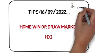 FREE BETTING TIPS: 16/09/2022 |DOUBLE CHANCE| UNDER & OVER |TODAY'S FOOTBALL BETTING PREDICTIONS