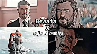 avengers ft bewafa x aaja we mahiya song | #thor#bewafaxaajawemahiya#marvelstudios