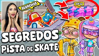 😱 SEGREDOS DA NOVA PISTA DE SKATE DO AVATAR WORLD Segredos Secretos da Nova Atualização