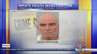 Inmate death investigation at Limestone Correctional Facility