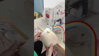 Lightning Fast Factory Production in China --Crafting Rainbow Handle Cotton Rope Easter Gift Baskets