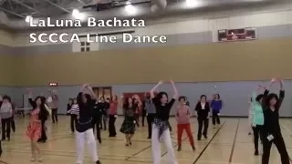 LaLuna Bachata --- Demo + Walkthrough / Line Dance