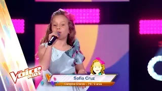 Sofia Cruz canta 'Tutti Frutti' - Audições às Cegas – ‘The Voice Kids’ | 4ª Temporada