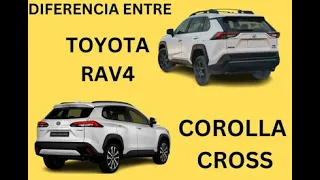 Toyota Corolla Cross, ¿en qué se diferencia del RAV4?