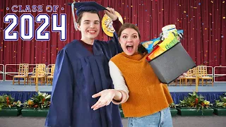 Surprising My Brother for his GRADUATION?!