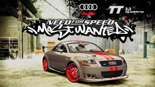 Need For Speed Most Wanted / Audi TT 3.2 Quattro JUNKMAN TUNING / 1080p60fps