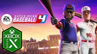 Super Mega Baseball 4 Xbox Series X Gameplay Review [Optimized] [Xbox Game Pass]