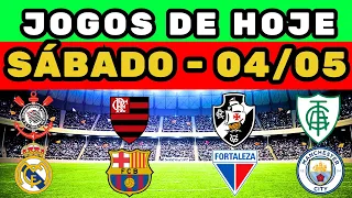 JOGOS DE HOJE |JOGOS DO BRASILEIRÃO 2024 | BRASILEIRÃO SÉRIE B| ONDE ASSISTIR? HORÁRIOS? 04/05/2024