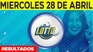 Sorteo Lotto y Lotto Revancha del Miércoles 28 de abril del 2021