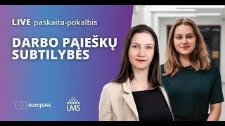 Darbo paieškų subtilybės: pokalbis su personalo specialiste Jevgenija  Ešvovičiūte