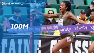 Elaine Thompson-Herah beats Sha'Carri Richardson with 10.79 in Eugene - Wanda Diamond League