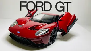 [4K] UNBOXING  1/24 2017 FORD GT — WELLY NEX