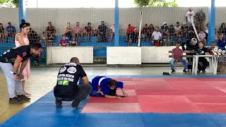 Alêssa na competição de Jiu-jítsu em Epitaciolandia- Acre