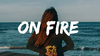 ON FIRE -  ANDY BUMUNTU COVER (LYRICS VIDEO)