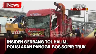 Sopir Truk Tabrak 9 Mobil di Tol Halim, Polisi Panggil Orang Tua & Bos Pelaku  - iNews Malam 29/03