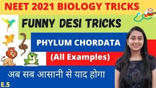 NEET BIOLOGY TRICKS: PHYLUM CHORDATA