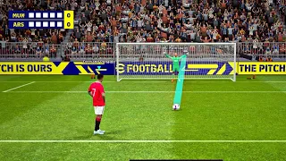 efootball 2023 [ MOBILE ] Manchester United vs Arsenal Penalty Shootout