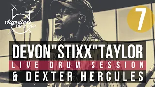 DEVON “Stixx” TAYLOR Live Drum Clinic UK 2022 at Grosvenor Road Studios  7