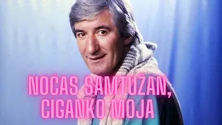 Noćas sam tužan, o ciganko moja - Toma Zdravković Official Lyrics Video