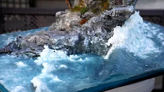 🌊"Ultra" Realistic Ocean Diorama With MASSIVE Wave!🌊 | 4L Resin!😲 Water Effects