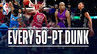 Every 50-Point Dunk In NBA Dunk Contest History (1984-2019)!