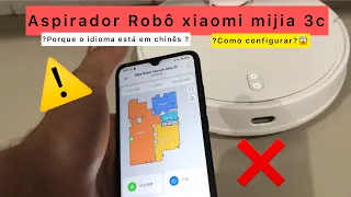 Robô xiaomi mijia 3c [COMO CONFIGURAR e QUAL IDIOMA USAR aprenda na pratica | EueaRapunzel