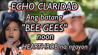 JERICHO ECHO CLARIDAD ang batang BEE GEES noon HEARTHROB  na ngayon