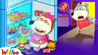 Don't Overeat! No More Snacks, Lucy! - Wolfoo Learns Kids Healthy Habits 🤩 Kids Cartoon