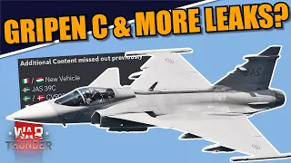 War Thunder - NEW LEAKS? NEW GRIPEN COMING? More CV90's!