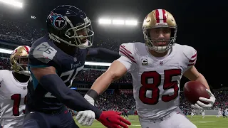 San Francisco 49ers vs Tennessee Titans - NFL Thursday Night Live 12/23/21 - NFL Week 16 - Madden 22