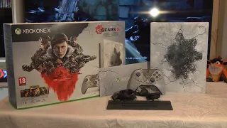 Обзор Xbox One X Console! Лучшая консоль от Xbox. Unboxing "GEARS 5" Limited Edition.