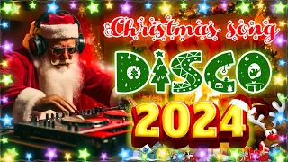 🎅 SANTA CLAUS DJ 🎄 Non-stop Golden Hit Back Christmas Song Remix 2024 - DISCO Instrumental Medley