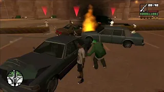 GTA San Andreas (Миссия #27 : Зелёный Sabre) - Прохождение без комментариев [1080p 60fps]