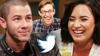 Demi Lovato and Nick Jonas Let Twitter Make Their Decisions