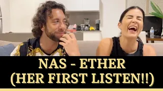 NAS - ETHER Reaction Video! (Her First Time Listening!!)