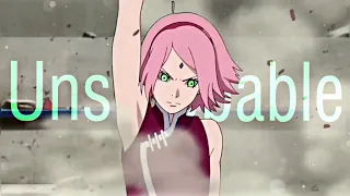 Sakura Haruno | edit | Unstoppable