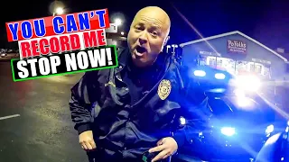 Cop Lost His Mind Because The Passenger Recorded Him