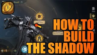 How to Gear and Skill The Shadow - Lotr: Rise to War 2.0