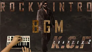 KGF Chapter 2 - Rocky Entry BGM | Akai MPK Mini Cover | Yash Intro BGM